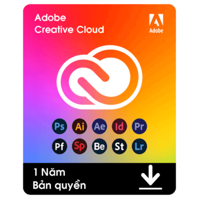 Adobe All Apps bản quyền 1 năm (2 thiết bị)
