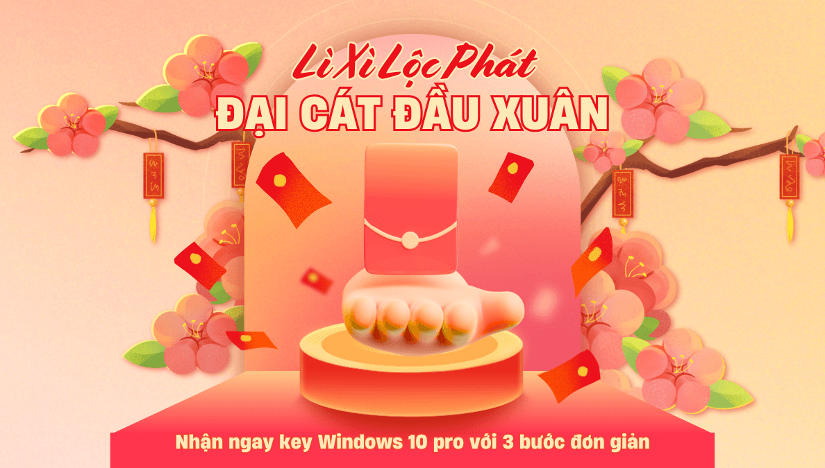 Give Away Nhận Bản Quyền Windows 10 Pro